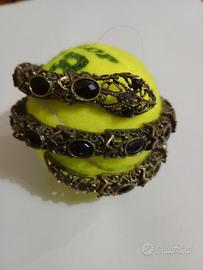 bracciale serpente oro