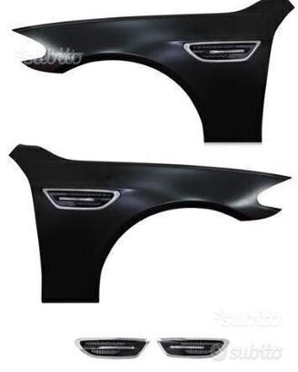 Bmw serie 5 F10-F11 Parafanghi M5 con frecce led