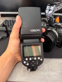 Flash godox 860ili F + Trigger Xpro F