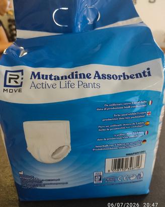 mutande assorbenti 