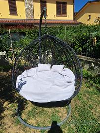 Poltrona sospesa doppio posto 