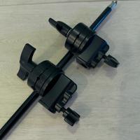 Braccio orizzontale per cavalletti  porta flash