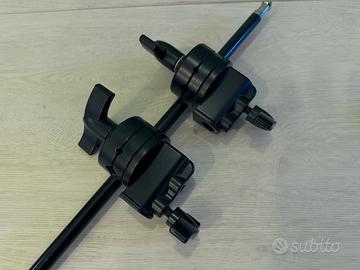 Braccio orizzontale per cavalletti  porta flash