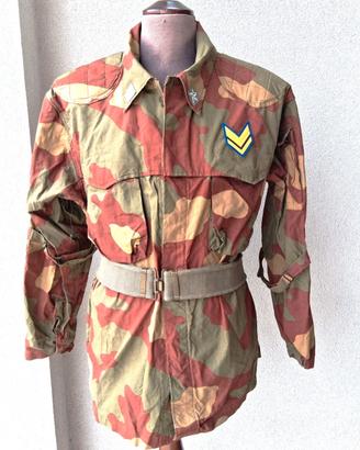 Giacca pant. basco cinturone Paracadutisti 1979