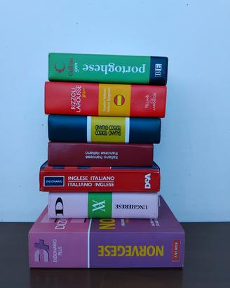 7 Vocabolari Tascabili Lingua Straniera 