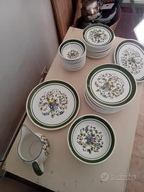 servizio piatti completo vintage 