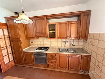 Cucina completa in legno 3,50 m con elettrodomesti
