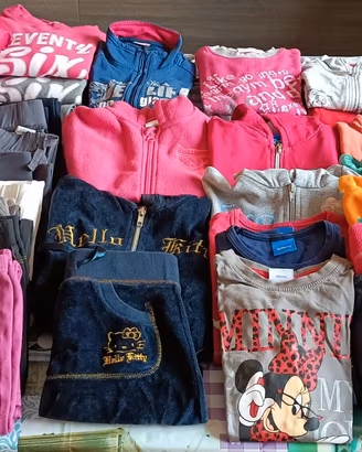 VESTITI BAMBINA 4+5 anni invernali+ Giubbotto 