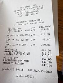 Ovetto Cybex T Cloud e base T isofix