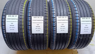 4 GOMME 205 50 17 CONTINENTAL RIF4788