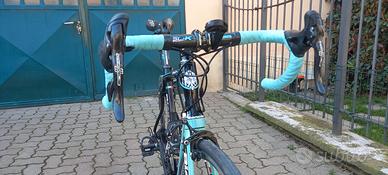 bici da corsa bianchi 
