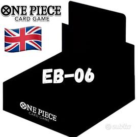 PREORDER One Piece Card Game Box EB 06 ENG