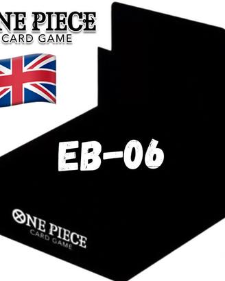 PREORDER One Piece Card Game Box EB 06 ENG