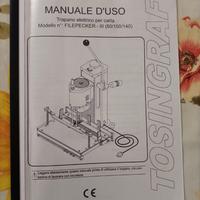 trapano elettrico per carta