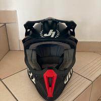 Casco cross Just1 + mascherina pro grip