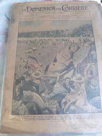 Riviste storiche la domenica del corriere,tempo ec