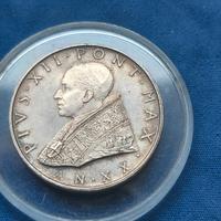 500 lire argento VATICANO PIO XII 1958
