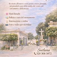 Trapani. prendo cura della tomba dei vostri cari