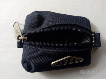 Portachiavi Bric's blu con zip