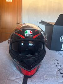 Casco AGV K5 S taglia ML Black/red, pari al nuovo