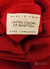 Maglione Benetton pura lana lambswool