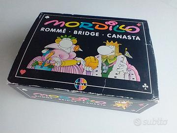 Carte da gioco MORDILLO , Rommè, Bridge, Canasta