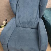 Poltrona disabili relax elettrica con ruote