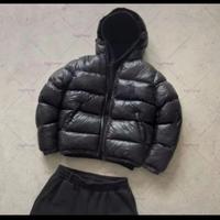 giubetto nero bomber