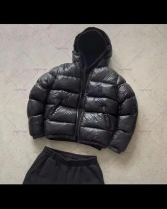 giubetto nero bomber