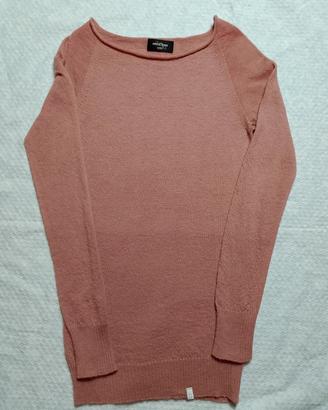 Maglione ottod'Ame Rosa Antico In mohair – Made in