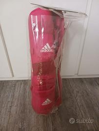 PARATIBIA E PIEDE ADIDAS ROSSO - WKF - MISURA M