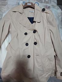 trench donna beige