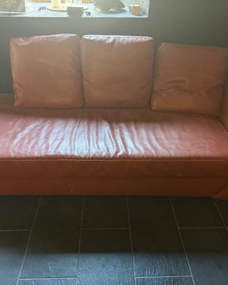 DIVANO RECAMIERE in pelle - LEDERCOUCH