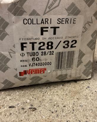 Collari per fissaggio tubo 28-32 