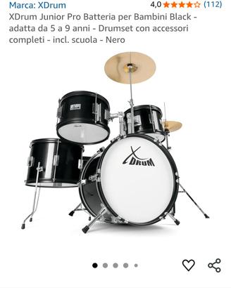 batteria xdrum junior 