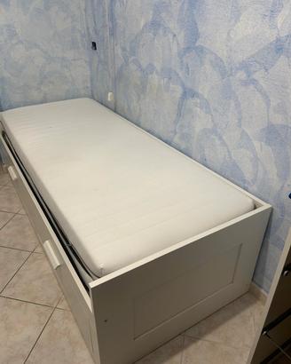 LETTO IKEA BIANCO TRASFORMABILE 