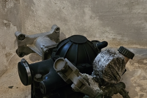 Pompa a motozappa per irrigazione