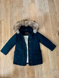 Giaccone Parka Woolrich 6 anni bambino blu navy