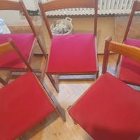 TAVOLO ROTONDO ALLUNGABILE + 5 SEDIE