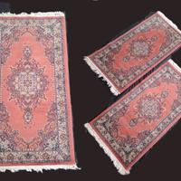 TRE TAPPETI TRAMA FINE