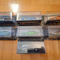 Lotto 7 modellini lamborghini scala 1/43