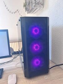 PC gaming i5-10400F RTX 2060 con monitor