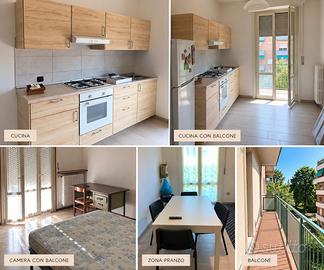 🏠 CAMERA SINGOLA CON BALCONE – ZONA OSPEDALE