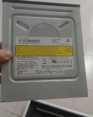 Masterizzatore DVD/CD Interno IDE PATA 