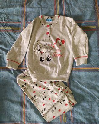 pigiama spezzato per bambina