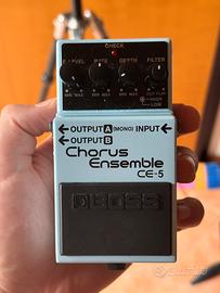 BOSS CE-5 Stereo Chorus Ensemble, il pedale chorus