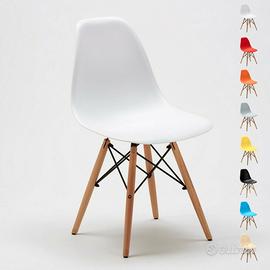 sedie bianche scandinave 