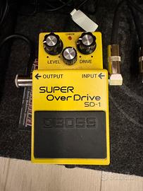 Pedale BOSS super overdrive sd1