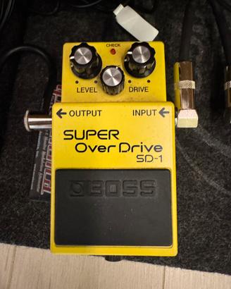 Pedale BOSS super overdrive sd1