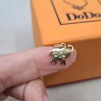 Ciondolo DoDo Elefante 2 gr circa in Oro 18 kt